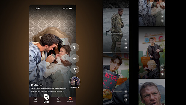 Netflix revamps mobile app with Clips ‘highlight reel’ as it takes on TikTok