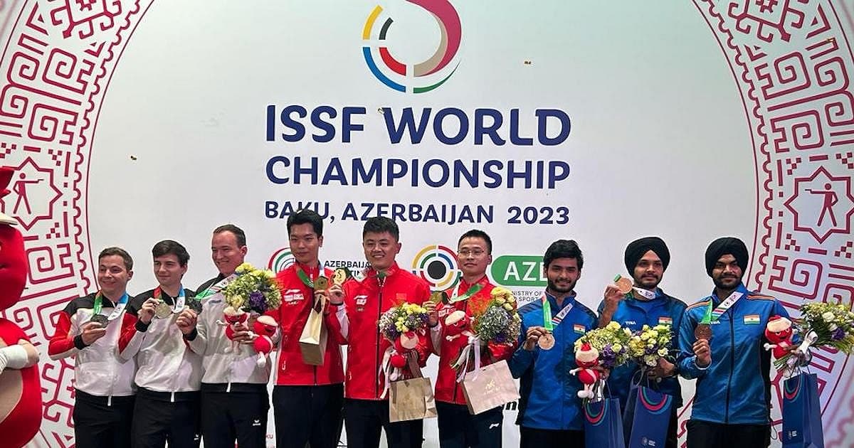 India's Men's 10m Air Pistol Team Misses Asian Games Medal
