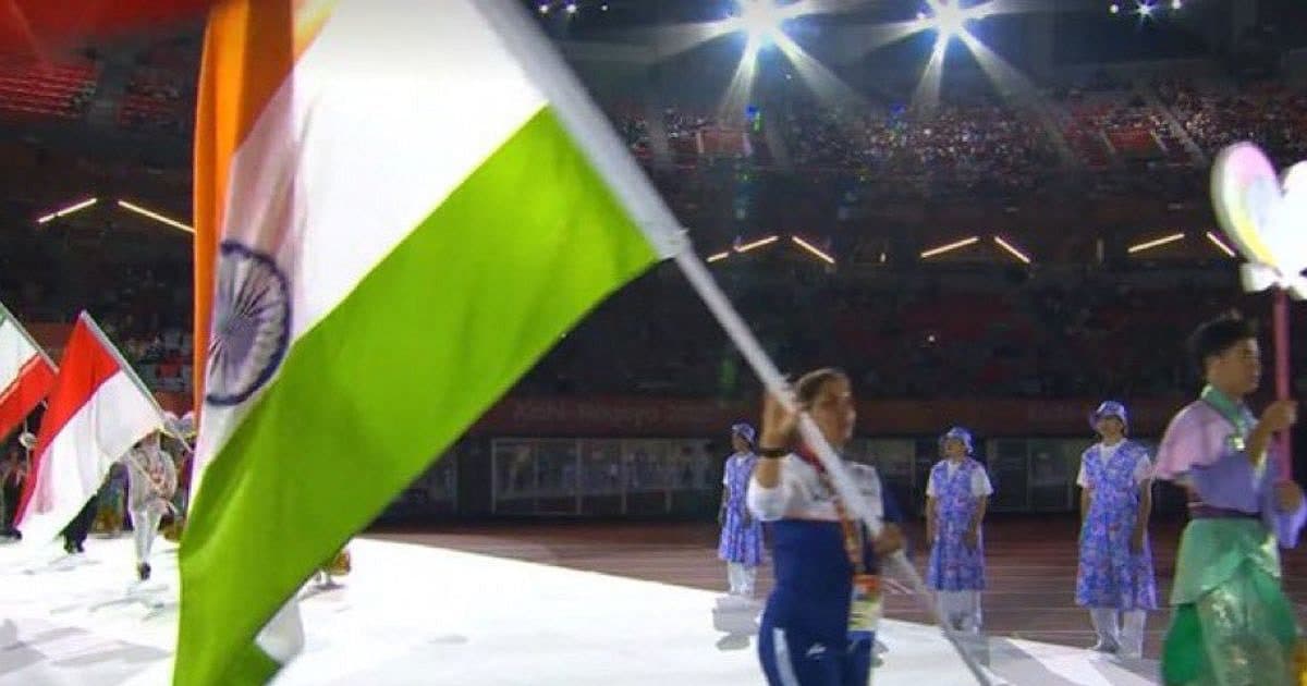 PIX: Neeru Dhanda Leads India At Asian Games 2026 Closing