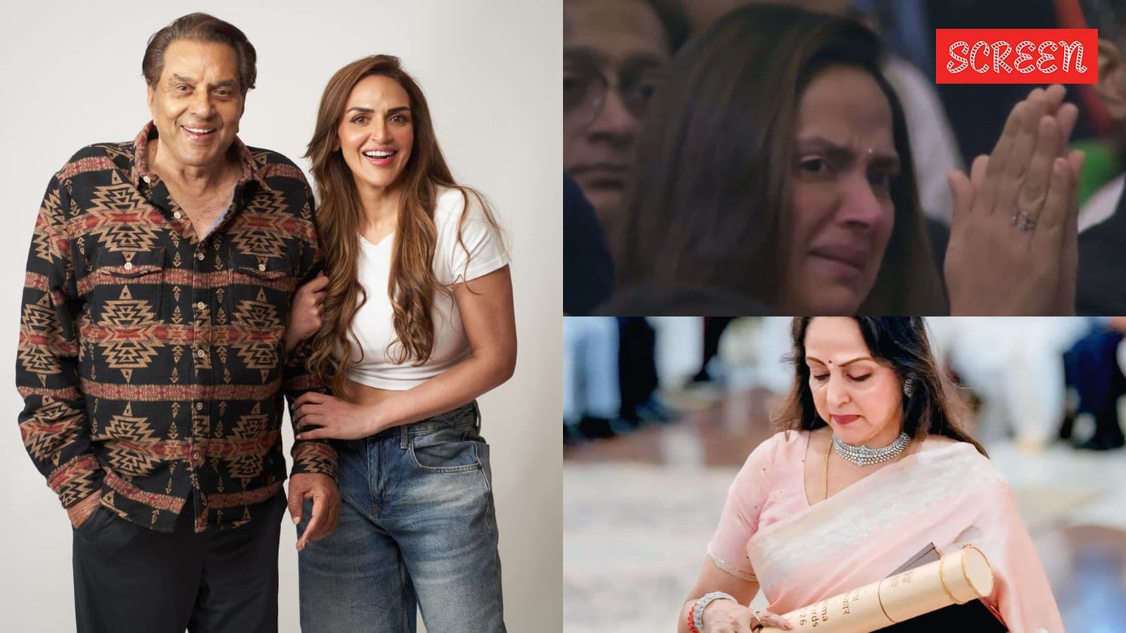 Ahana Deol represented Dharmendra 6 children during Padma Vibhushan honour : Esha Deol | Bollywood News