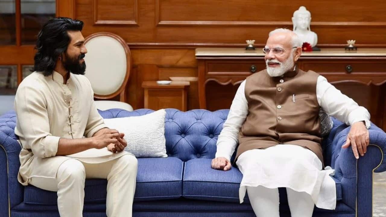Ram Charan recalls discussing Peddi with PM Narendra Modi as film based on 'Vikisit Bharat'; actor calls it ‘Mitti ka story’