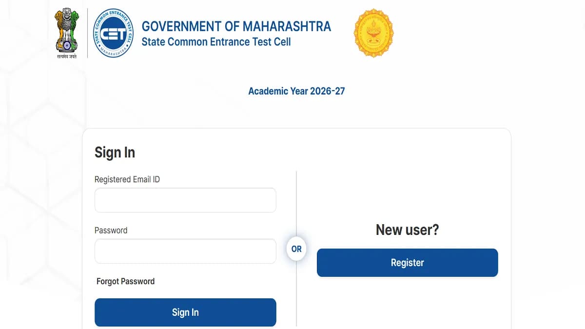 MHT CET 2026 Lateral Entry Admissions Applications Commence for BTech and BE Courses at cetcell . mahacet . org