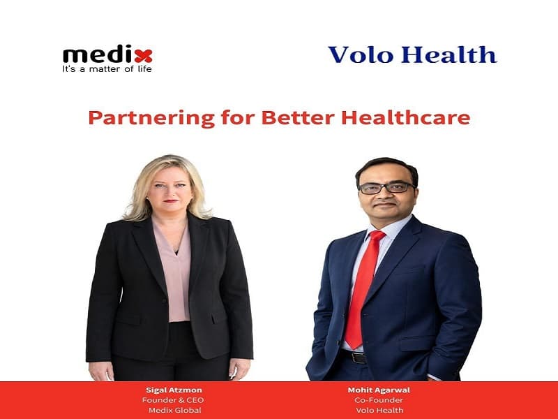 Volo Health Services and Medix Global Partner to Transform Corporate Healthcare in India - India Press Release
