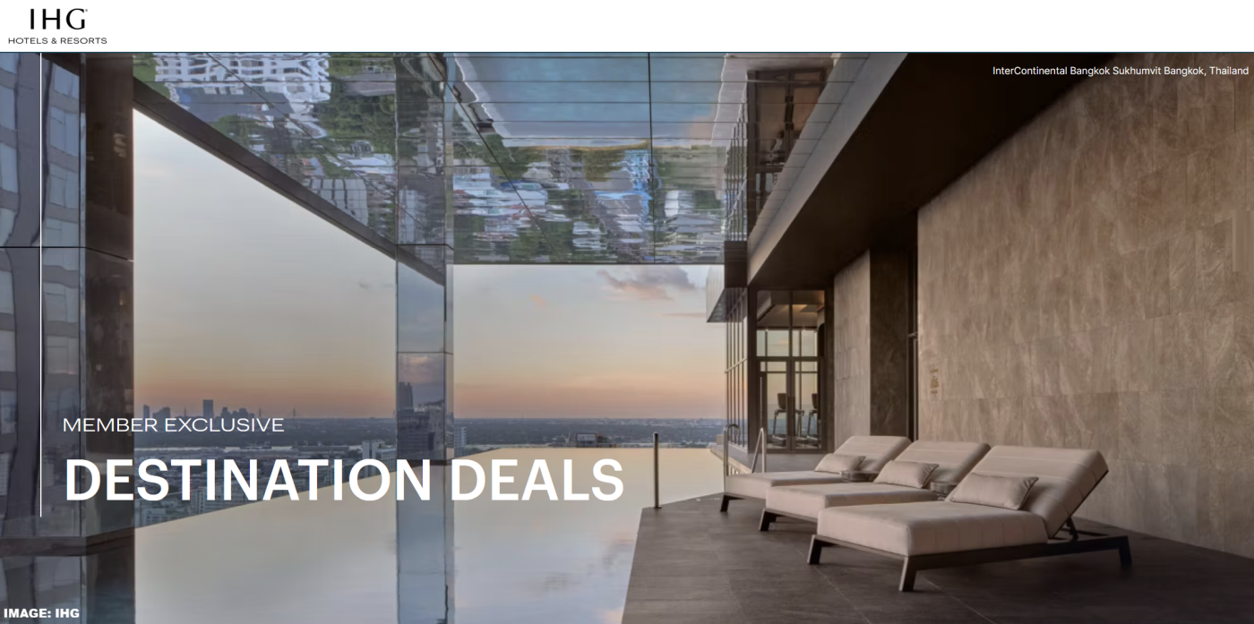 IHG 25% To 30% Off Destination Deals For Stays June 26 – August 9, 2026 (Book By June 28)