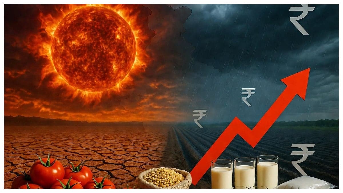 El Nino Double Blow , Weak Monsoon May Push Up Food Prices ; Milk , Pulses & Tomatoes Could Become Costlier