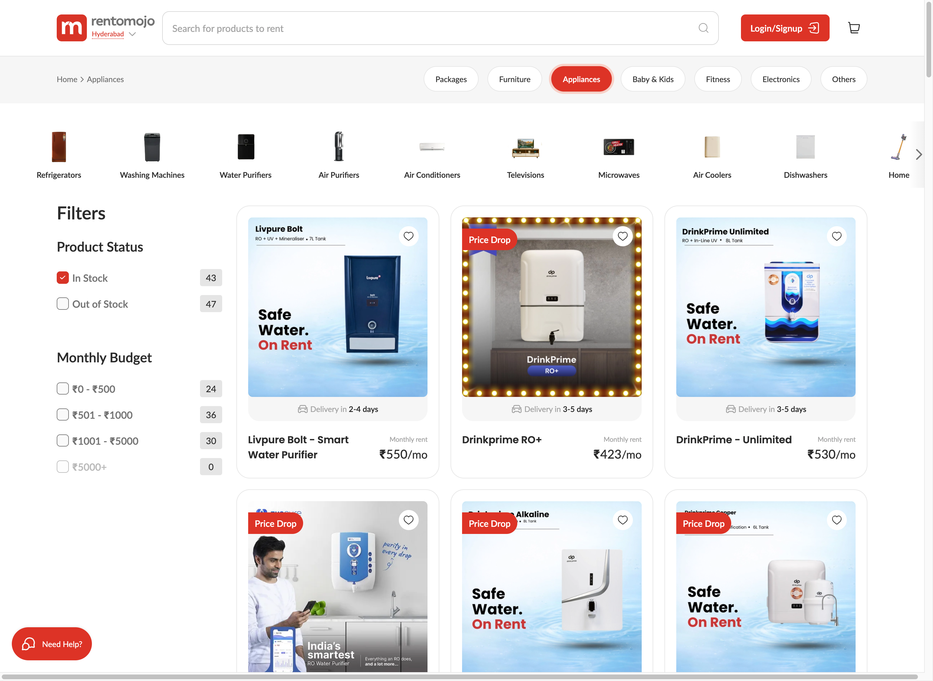 Hyderabad, Noida, and Mumbai See Rising Demand for Water Purifier and AC Rentals in 2026 as ₹45,000 Combined Ownership Costs Drive Shift to ₹900/Month Plans Like Rentomojo