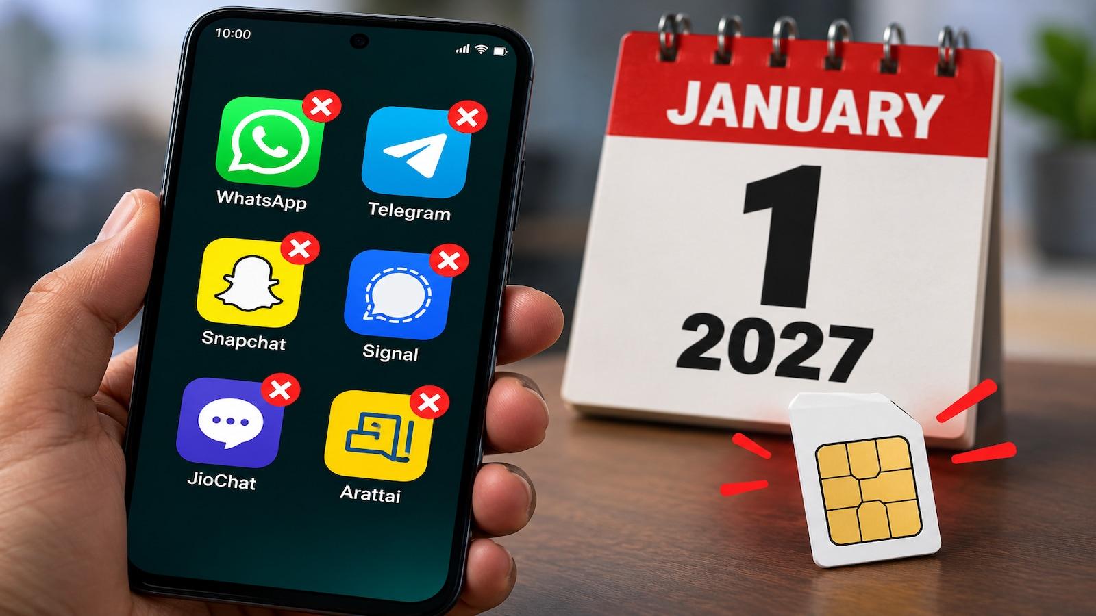 WhatsApp, Telegram won't work without a SIM from January 1, government issues guidelines