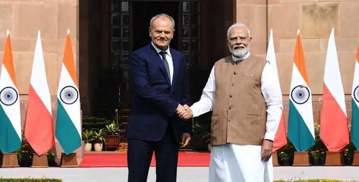 Modi, Tusk set 2030 target to double India-Poland trade, push early EU FTA