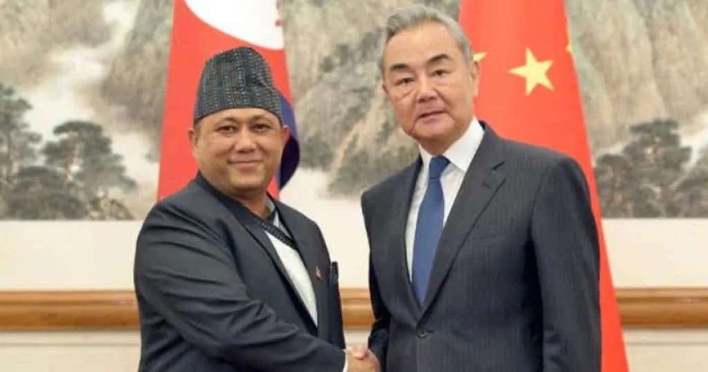 Is China comfortable with the Balen government?