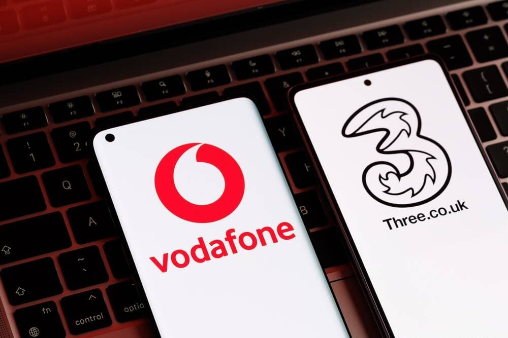 Vodafone dials up full control of joint venture with Three in £4.3B deal