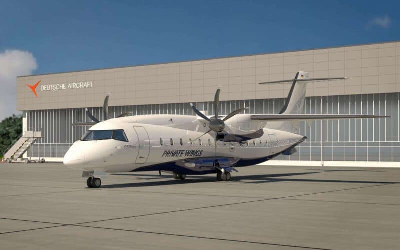 Deutsche Aircraft Pushes D328eco for India : 40 - Seater Turboprop Positioned as Do 228 Successor and Sub - C295 Multi - Role Platform