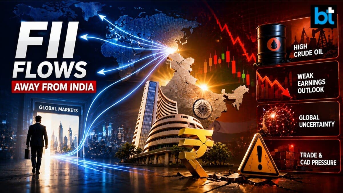 Why FIIs may continue to avoid India Kotak explains , flags key risks for stock markets