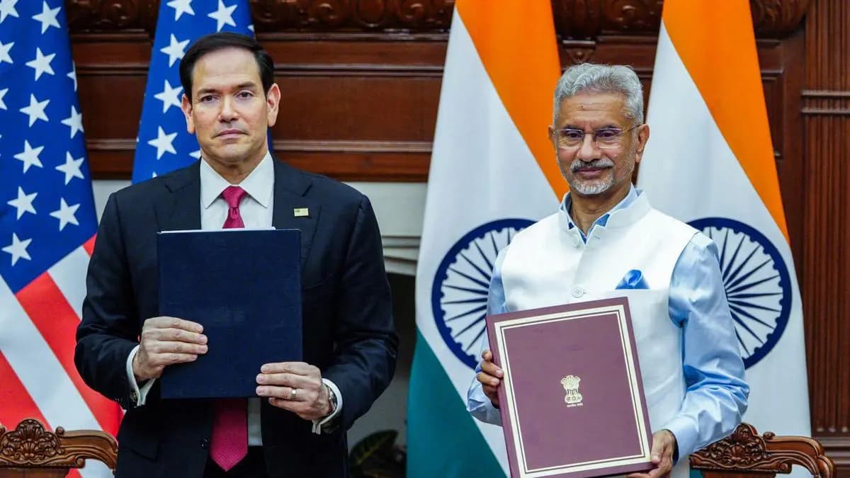 Marco Rubio seeks to repair US - India relations after Trump - era strains