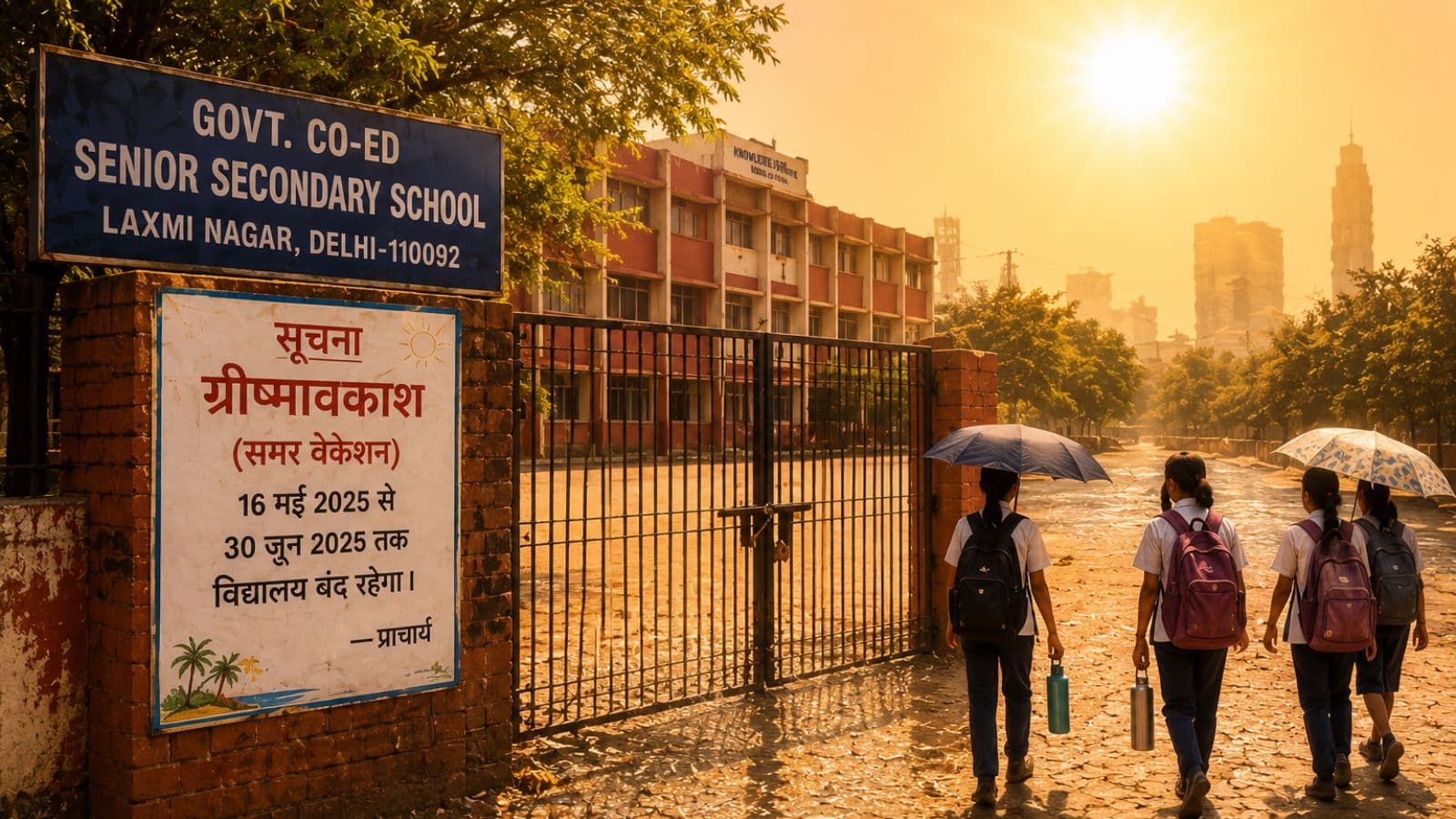 Schools shut in Delhi, UP, Punjab, WB & more: Heatwave triggers extended summer breaks