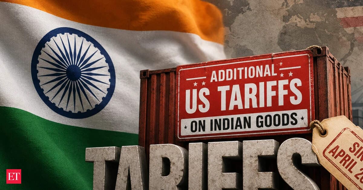 Additional US tariffs on Indian goods since April 2025: Here’s the full timeline