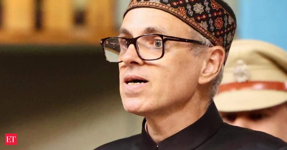 Omar Abdullah says J&K’s dual power structure a ‘recipe for disaster’