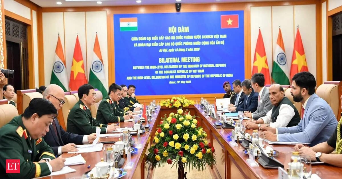 'Our discussion today will further strengthen defence cooperation': Rajnath Singh during bilateral talks in Vietnam
