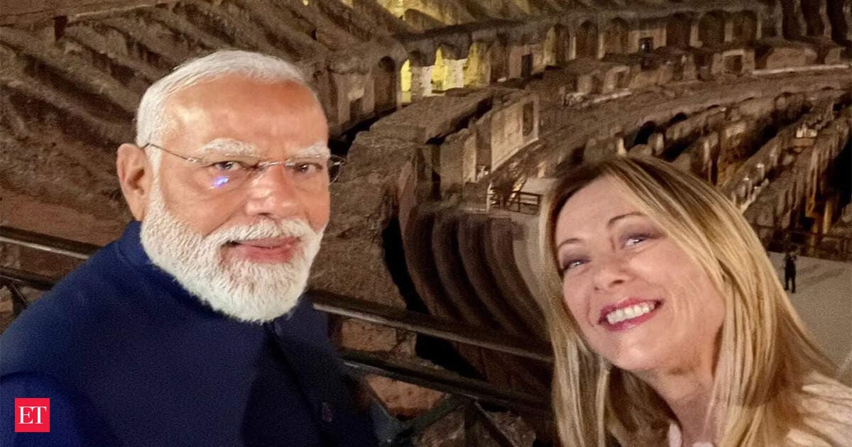 'Welcome to Rome, my friend': Italian PM Meloni extends heartfelt welcome to PM Modi in Italy