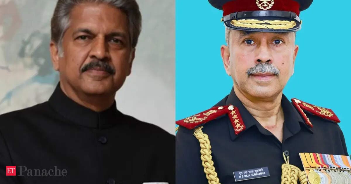 Anand Mahindra hails new CDS appointment, praises General NS Raja Subramani’s vision for India's 'modern defence' ecosystem