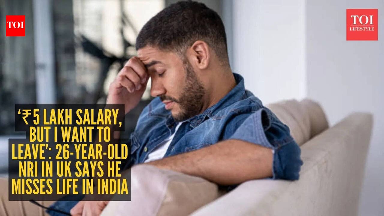 ‘₹5 lakh salary, but no peace’: 26-year-old NRI in UK says he wants to move back to India, internet divided