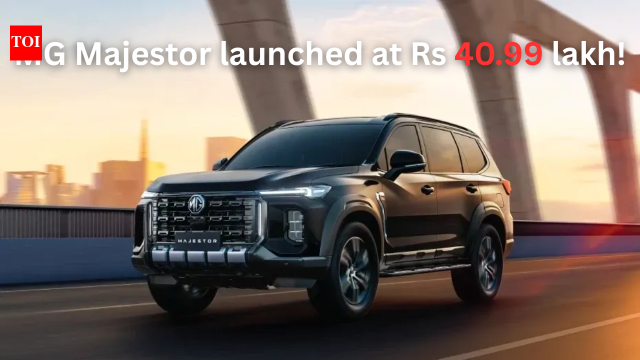 MG Majestor launched in India at Rs 40.99 lakh: Features, specs explained