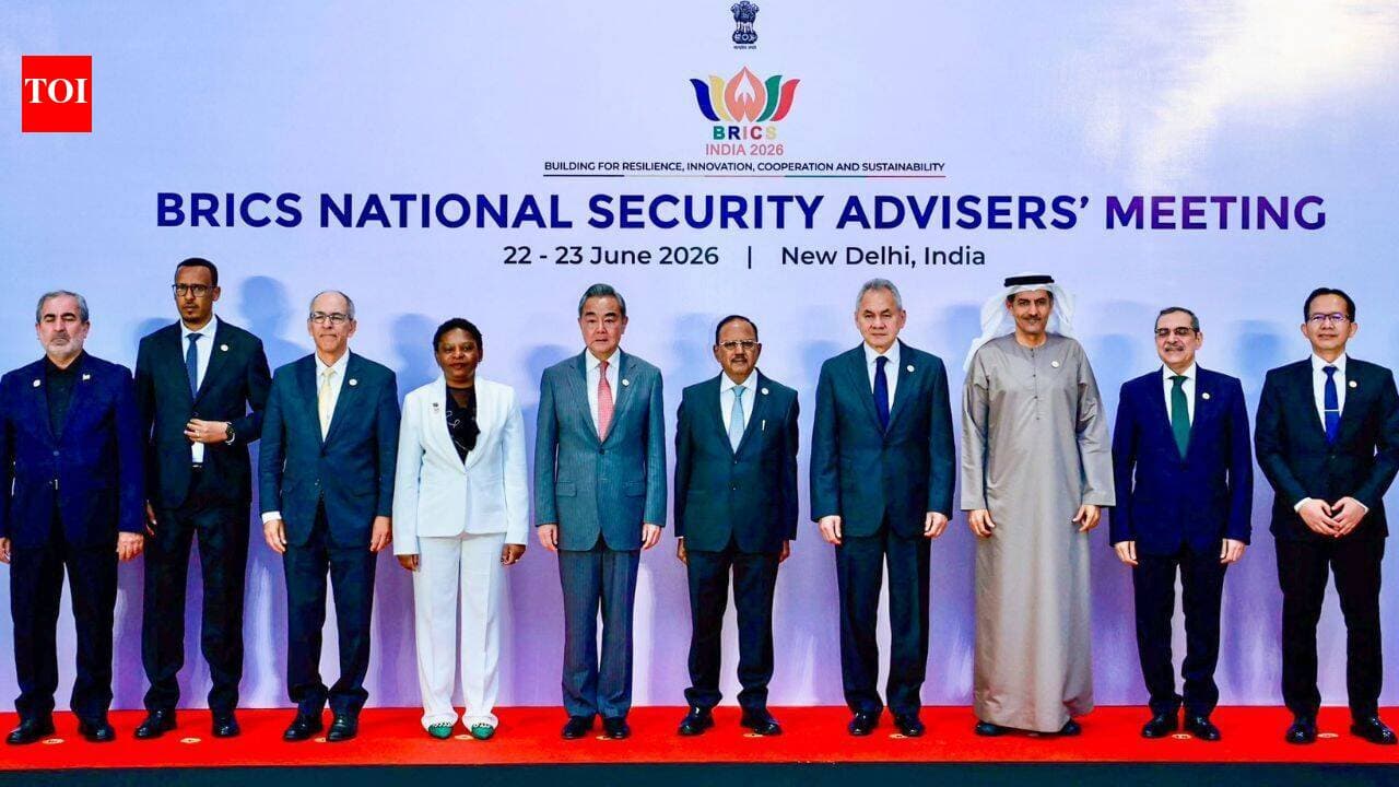At Brics NSA meet , PM Modi calls for deeper cooperation ; Doval calls grouping very special coalition