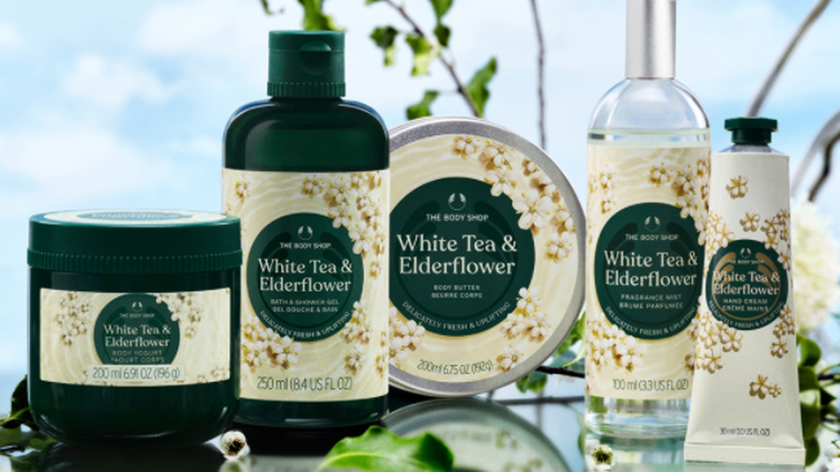 The Body Shop Introduces Limited Edition White Tea & Elderflower Range for Mother’s Day