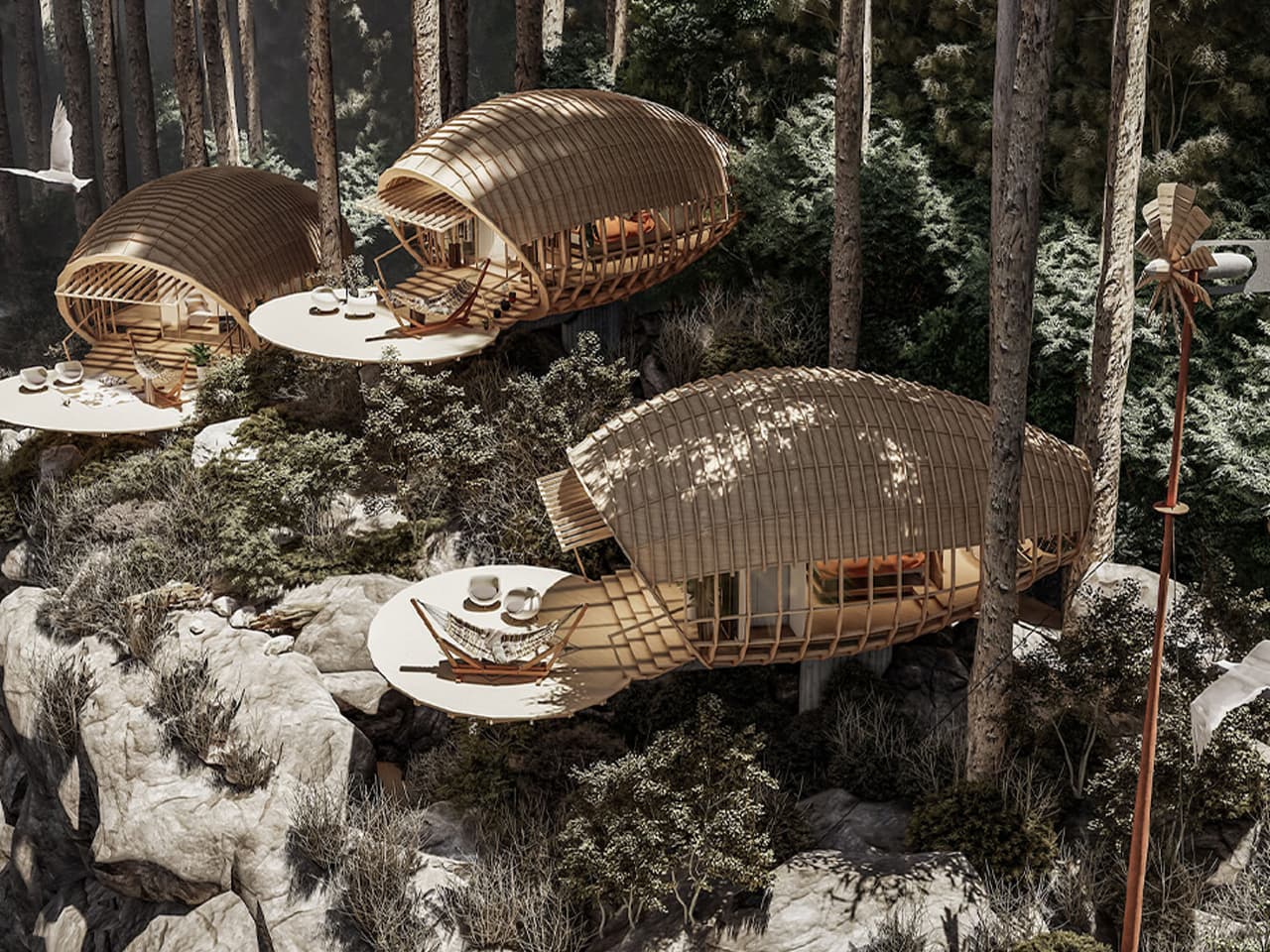 5 Mountain Homes That Look Carved From the Cliffs They Stand On